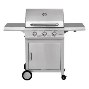 Churrasqueira À Gás Com Carrinho Suggar Ch5001ix 3 Queimadores Inox