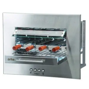 Churrasqueira Elétrica de Embutir Sapore Smart Arke Inox