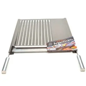 Grelha Gourmet Argentina para Churrasco com Chapa Inox 50 x 50cm-SELMETAL-GARC5050