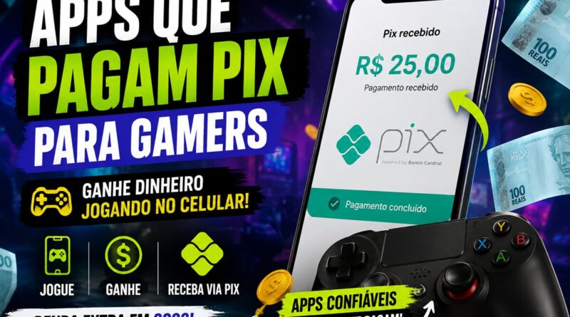 Apps que Pagam Pix para Gamers